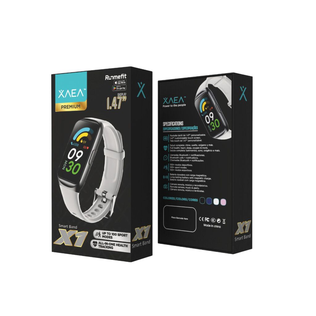 SMART BAND X1 MODX-0015 - XAEA - GRIS