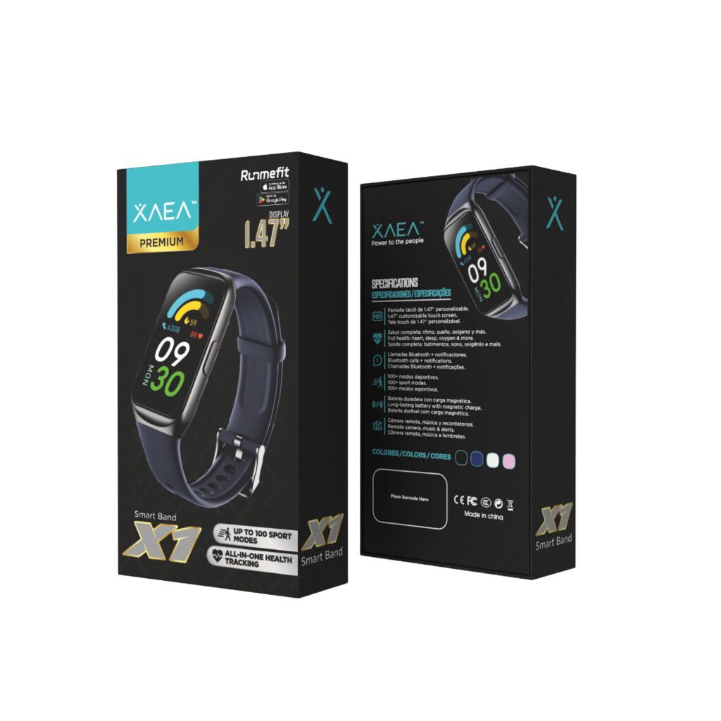 SMART BAND X1 MODX-0015 - XAEA - AZUL