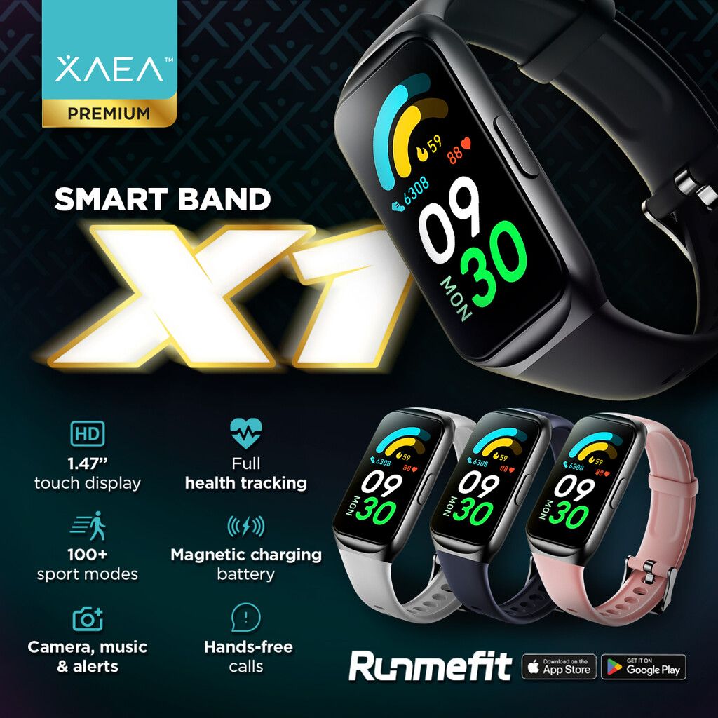 SMART BAND X1 MODX-0015 - XAEA - AZUL - Imagen 8